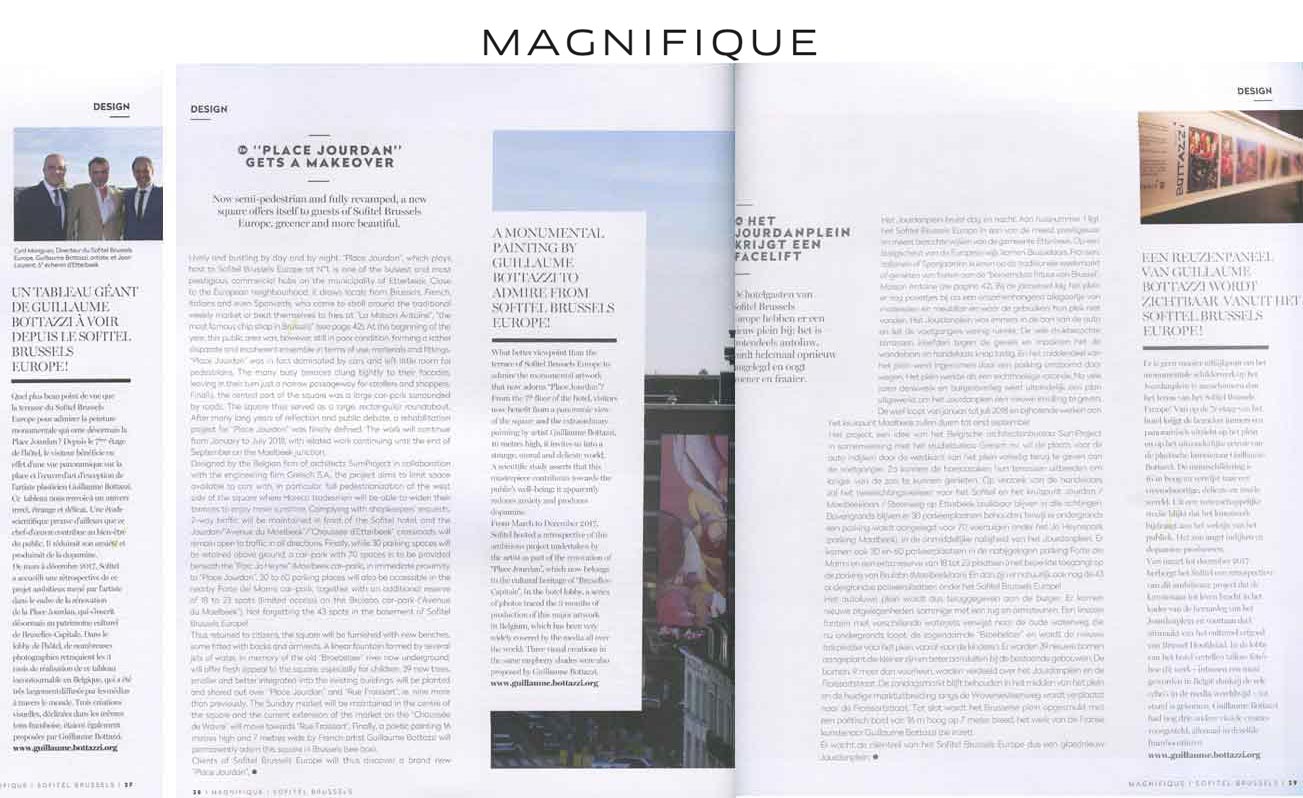 Magnifique Magazine – Belgique, Guillaume Bottazzi