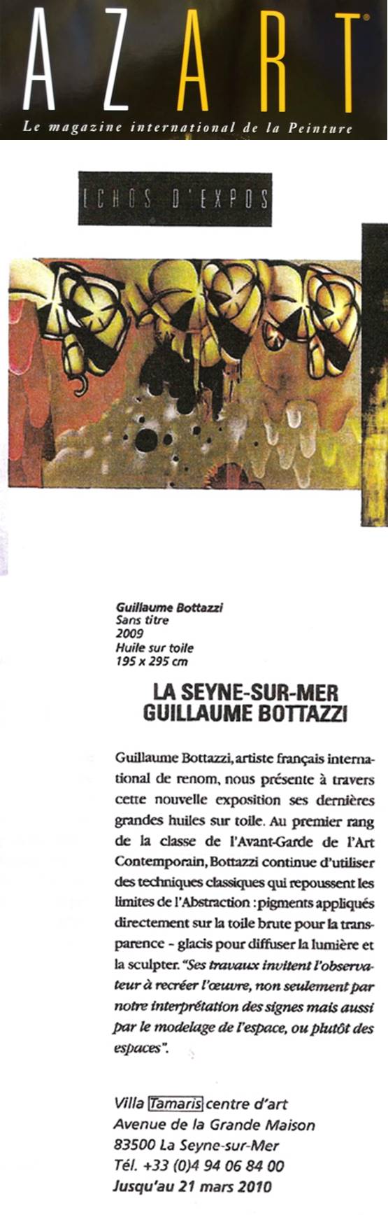 AZART magazine – France, Guillaume Bottazzi