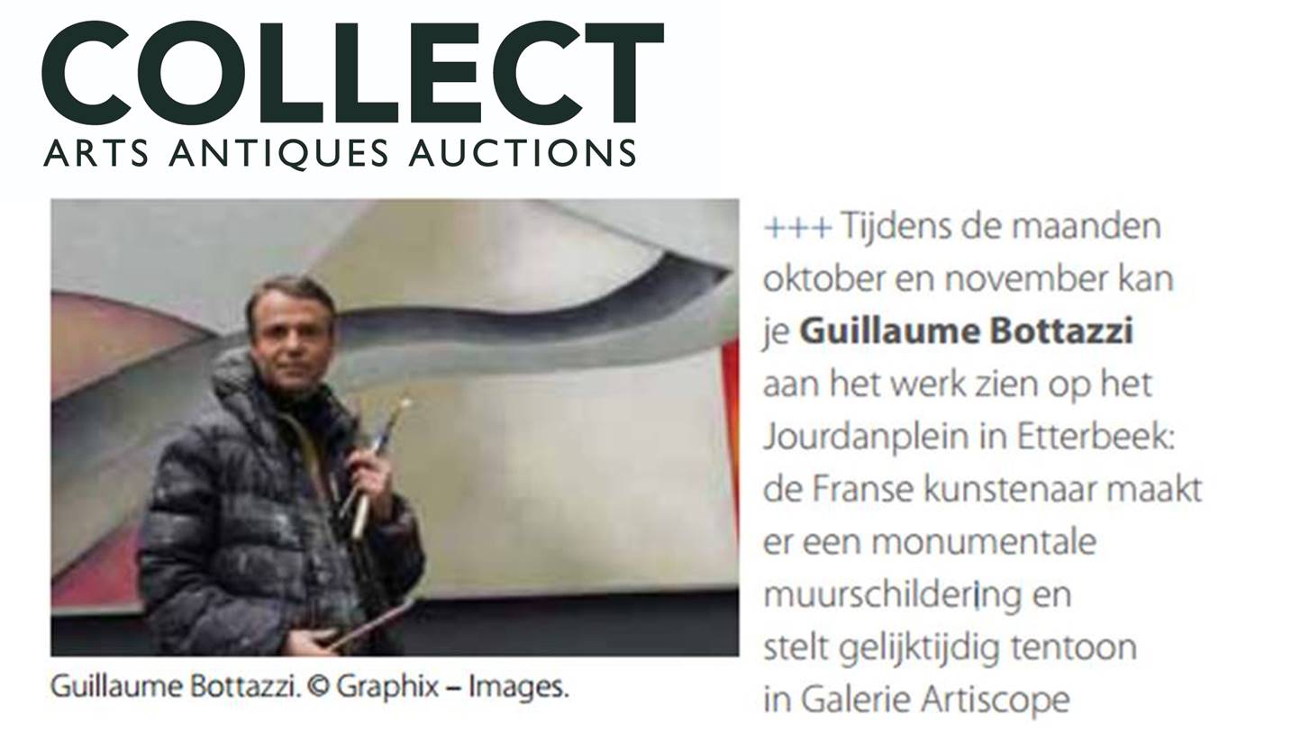 Collect, Arts Antiques Auctions – Belgique, Guillaume Bottazzi