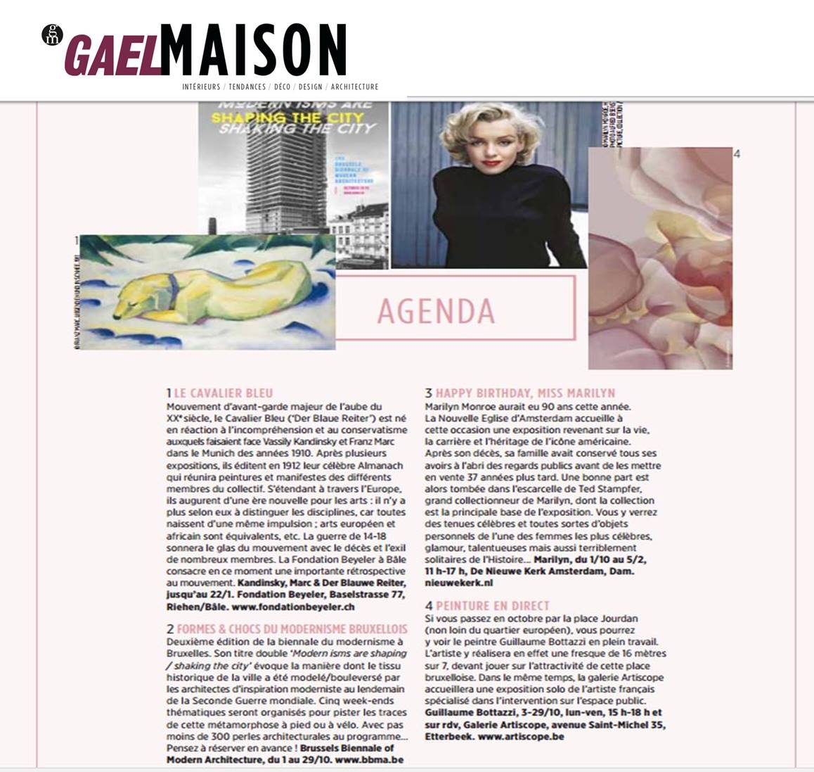 Gael Maison Magazine – Belgique, Guillaume Bottazzi