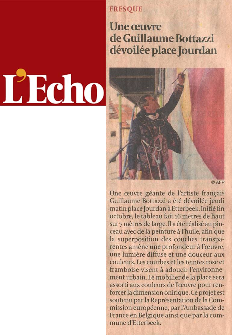 L’Echo – Belgique, Guillaume Bottazzi