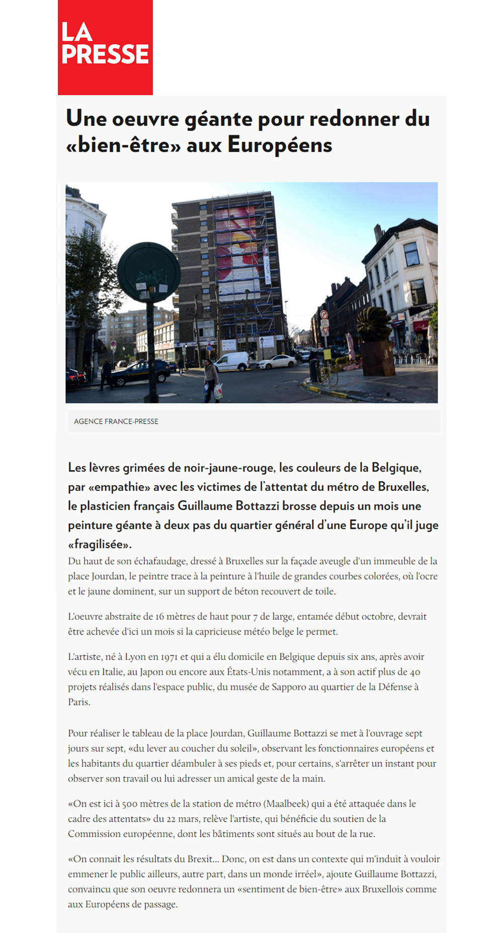 La Presse – Canada, Guillaume Bottazzi