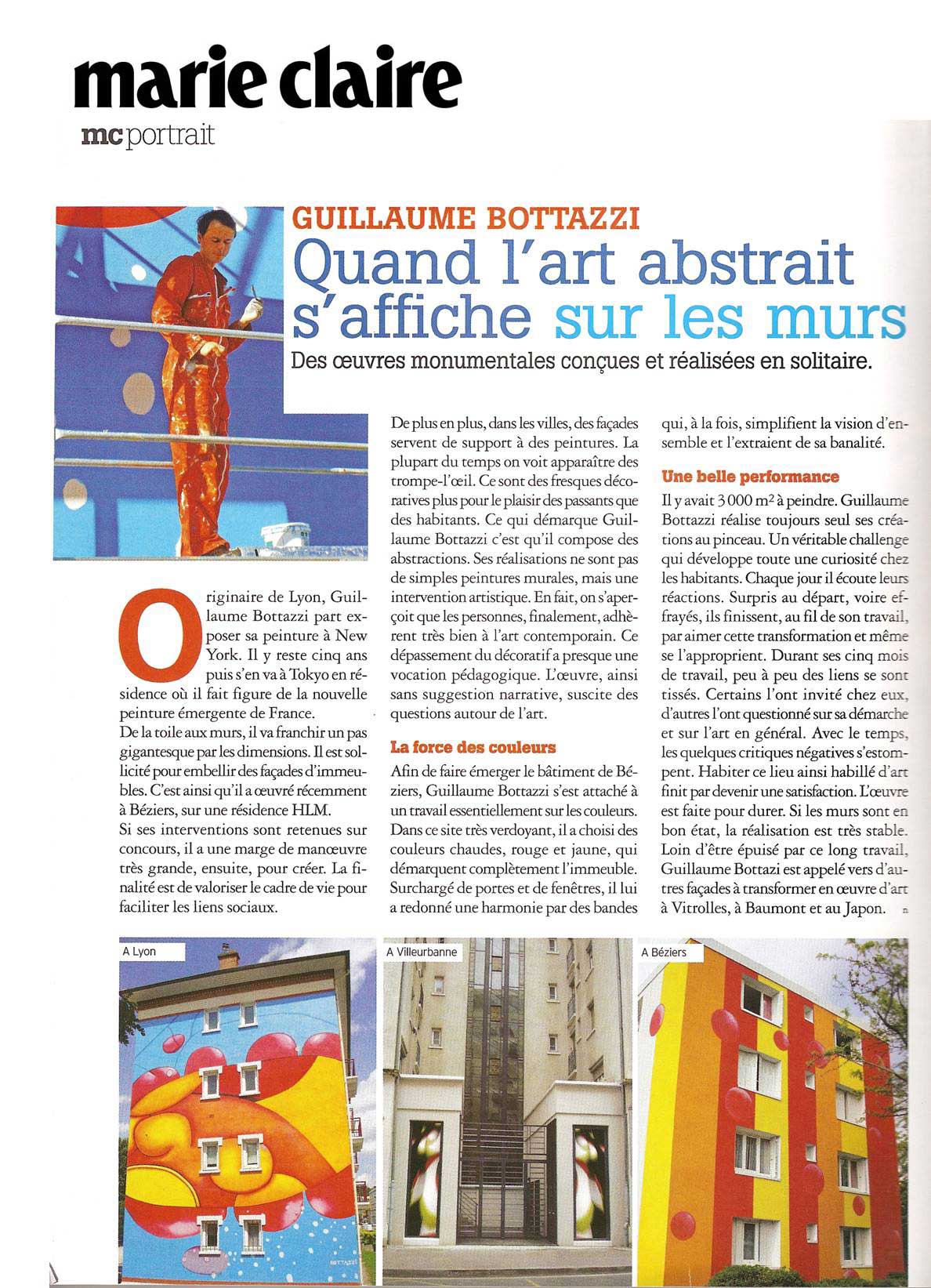 Marie Claire – France, Guillaume Bottazzi