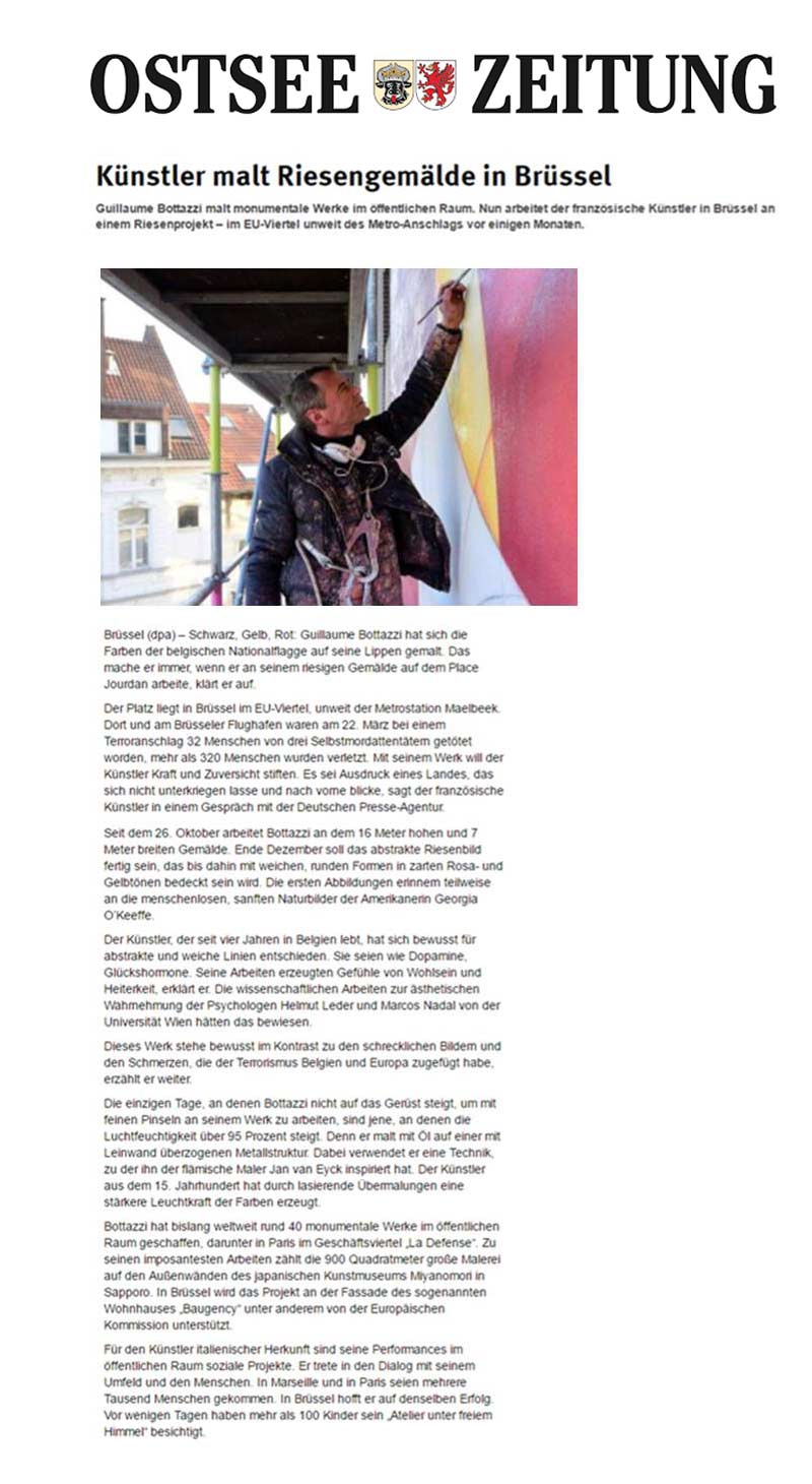 Ostsee Zeitung – Allemagne, Guillaume Bottazzi