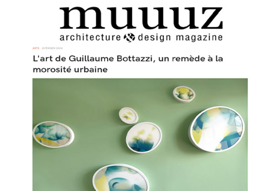 Muuuz magazine, article, Guillaume Bottazzi, 2024
