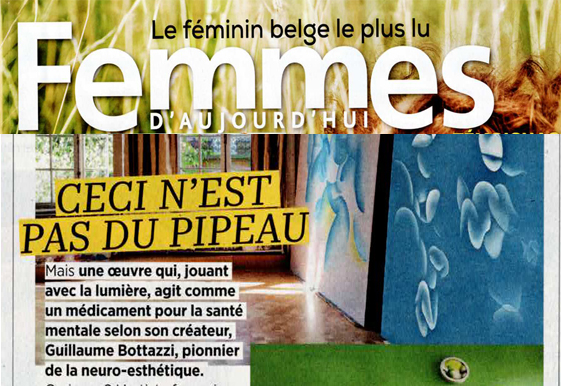 Guillaume Bottazzi, Femmes d'aujourd'hui magazine, April 2024