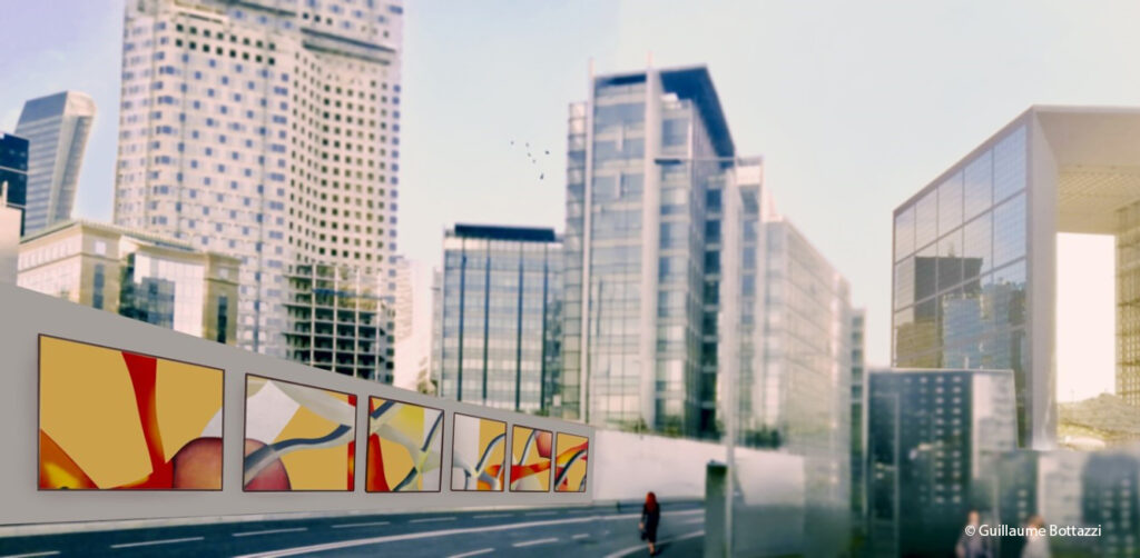 guillaume bottazzi à Paris La Defense près de l'arche