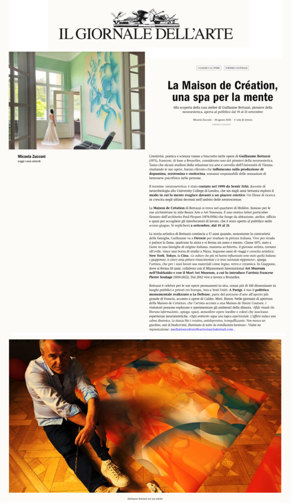 guillaume bottazzi art newspaper