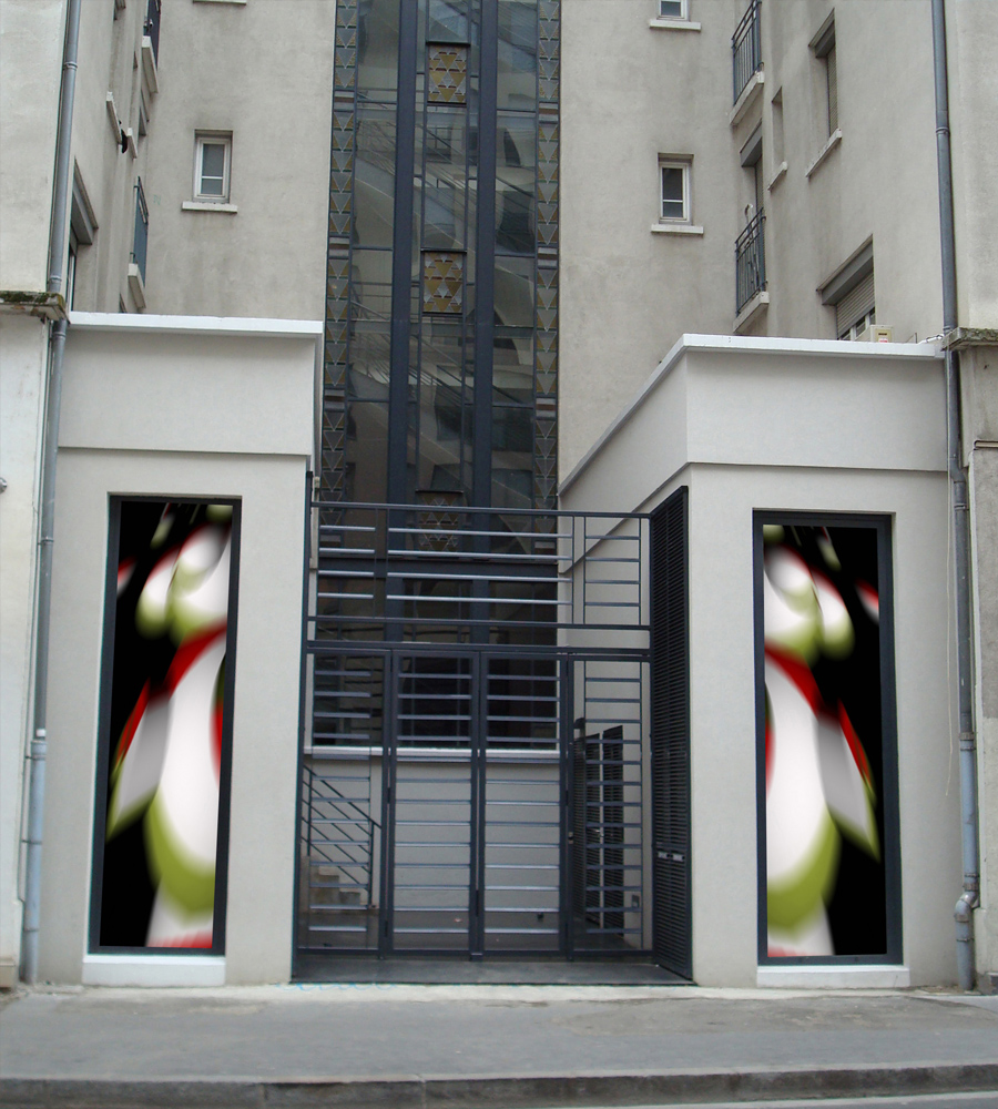 Guillaume Bottazzi, art in situ, Villeurbanne