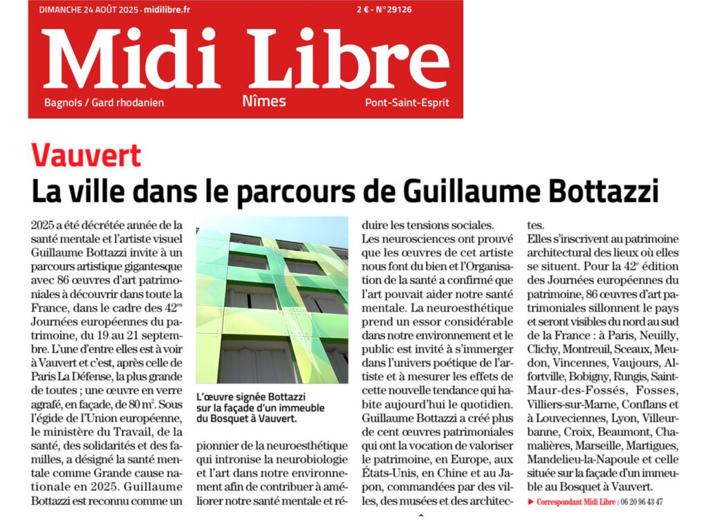 mental health well beeing with guillaume bottazzi, pionnier of neuroaesthetic