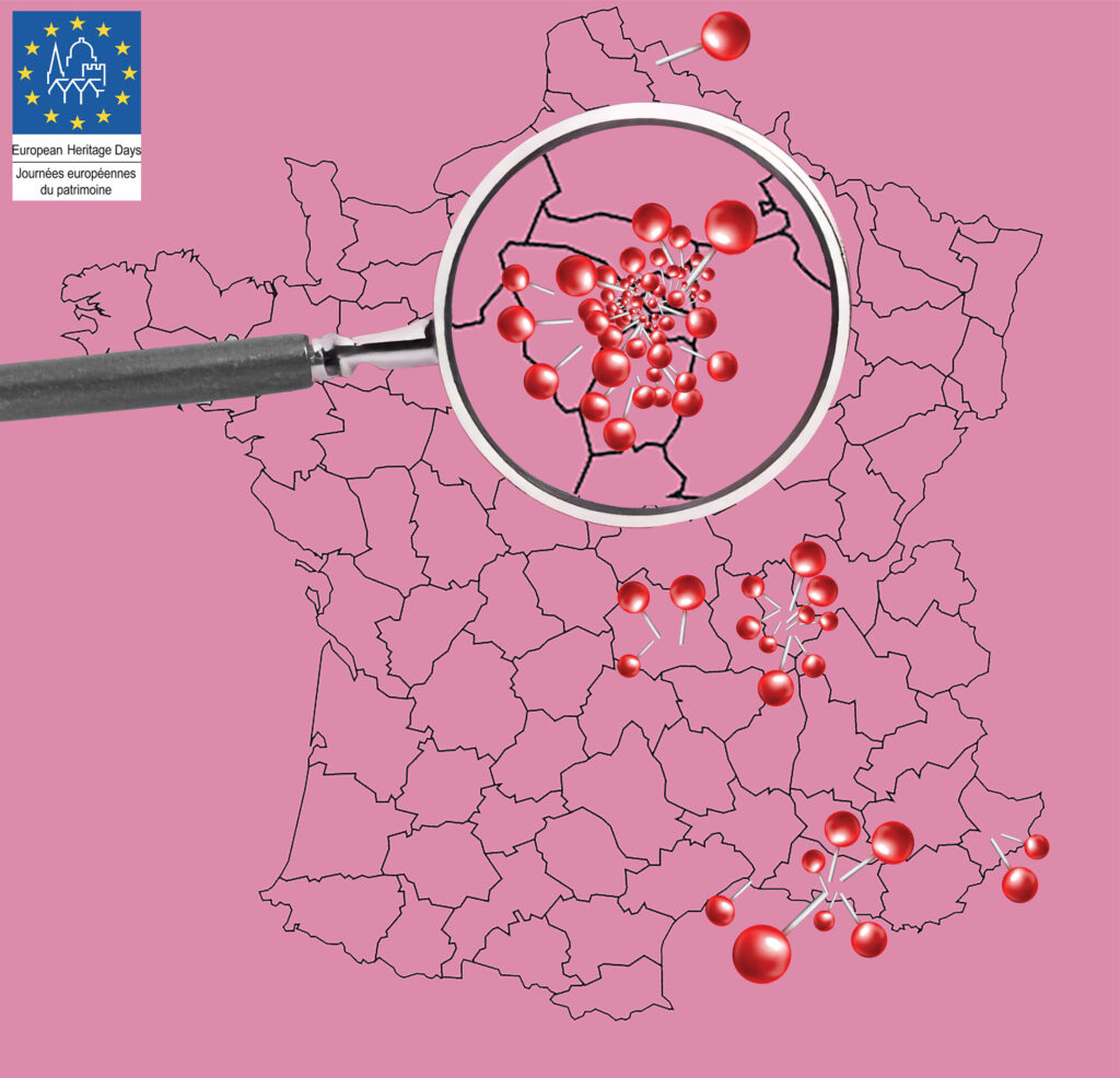 MINISTERE DE LA CULTURE - Journées Européennes du Patrimoine
86 oeuvres d'art de guillaume bottazzi à découvrir en France
