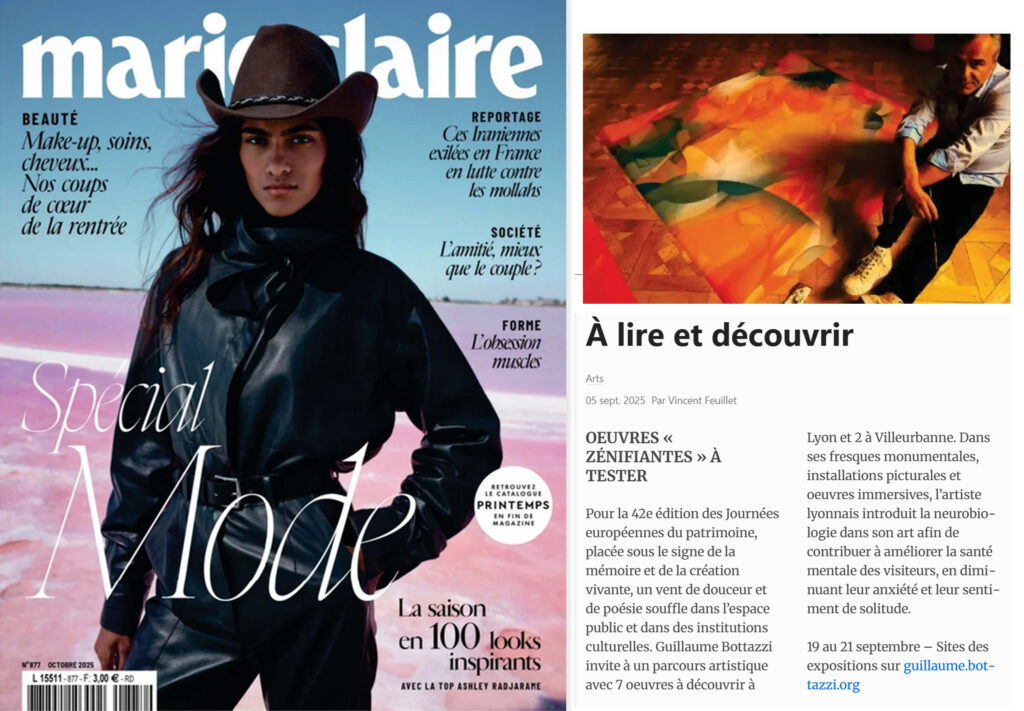marie claire oeuvres zénifiante