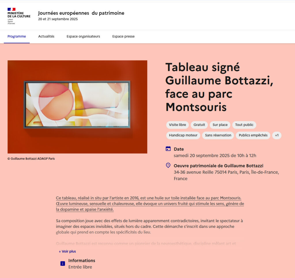 ministere de la culture guillaume bottazzi