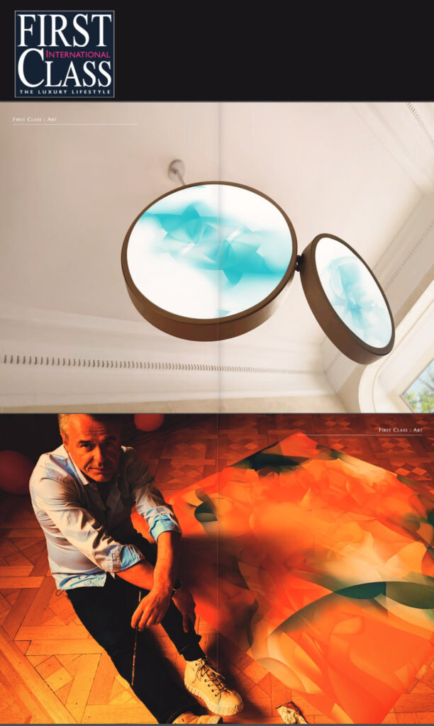 first class magazine à écrit un article au sujet de guillaume bottazzi qui intervient dans l'immobilier du luxe