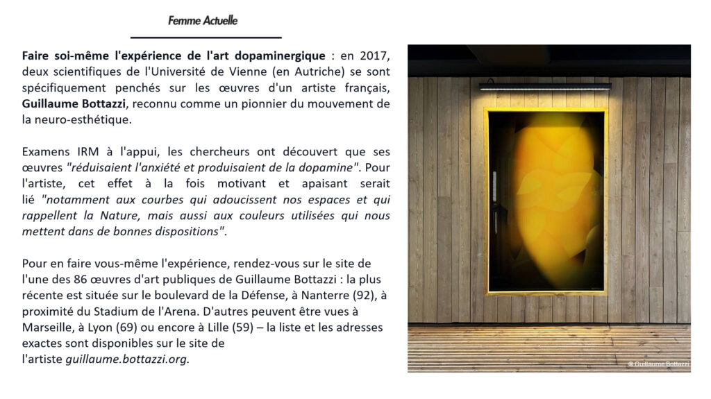 guillaume bottazzi contribue à notre bien-être presenté par un magazine feminin