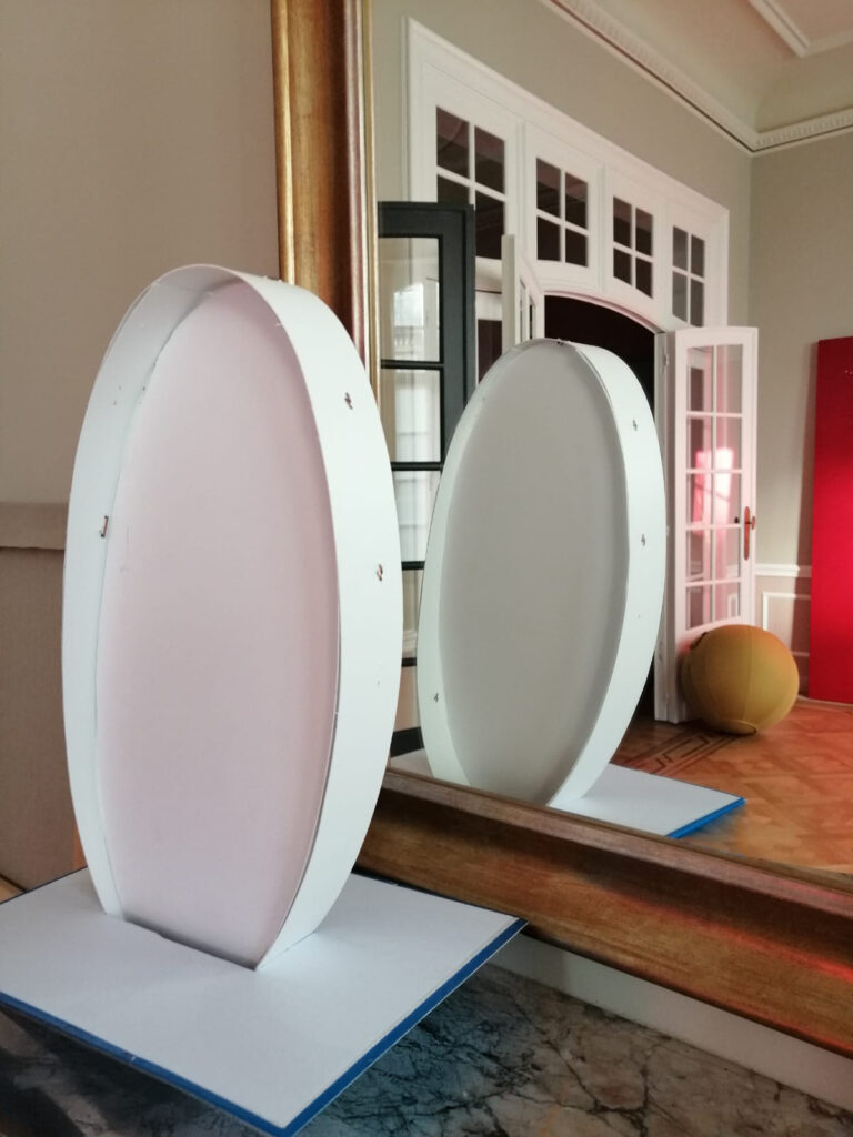 maquette pour une sculpture environnementale de Guillaume Bottazzi mesurant 3m de haut à Paris