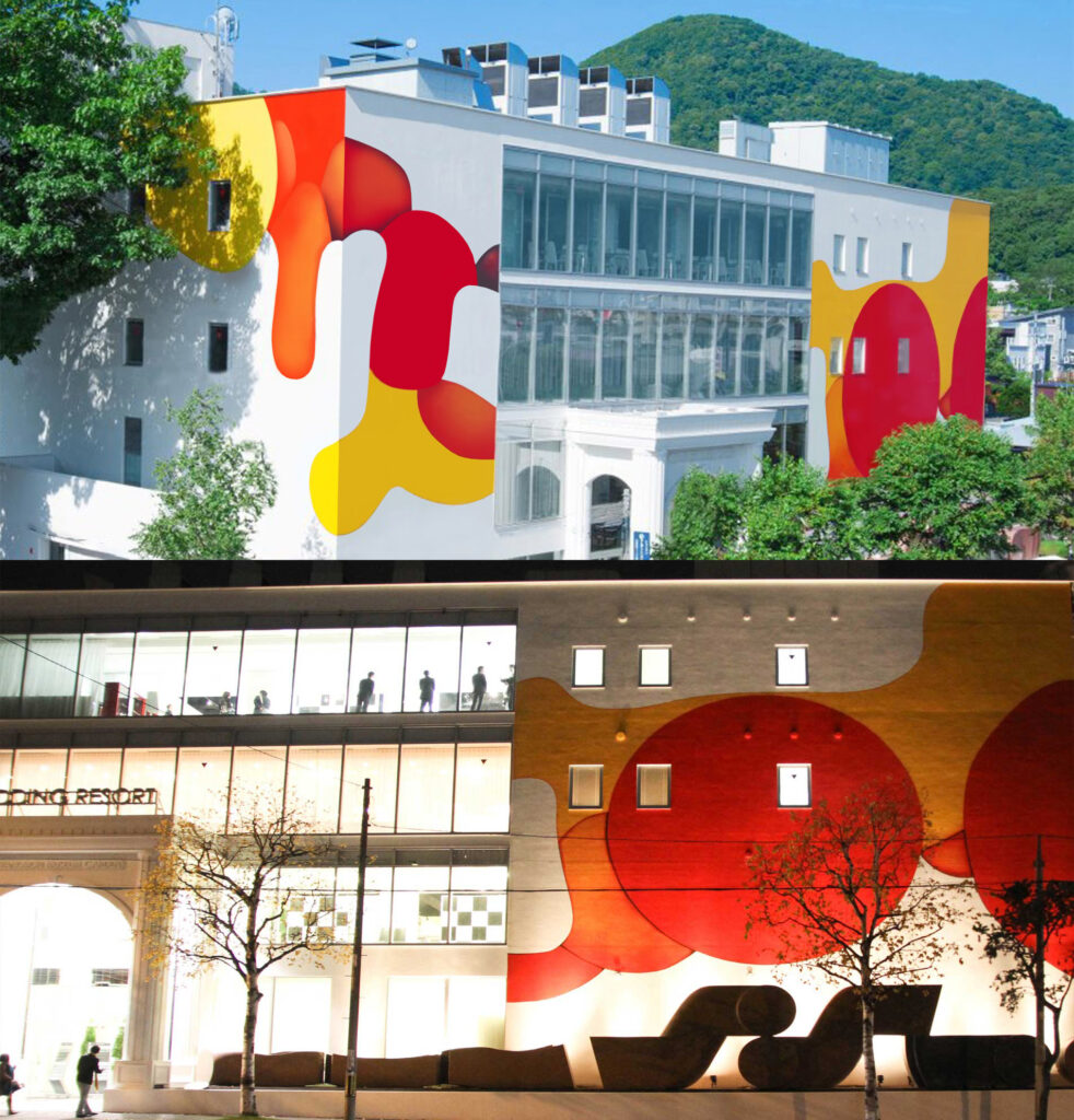guillaume bottazzi on the Miyanomori Art Museum, the biggest painting in Japan