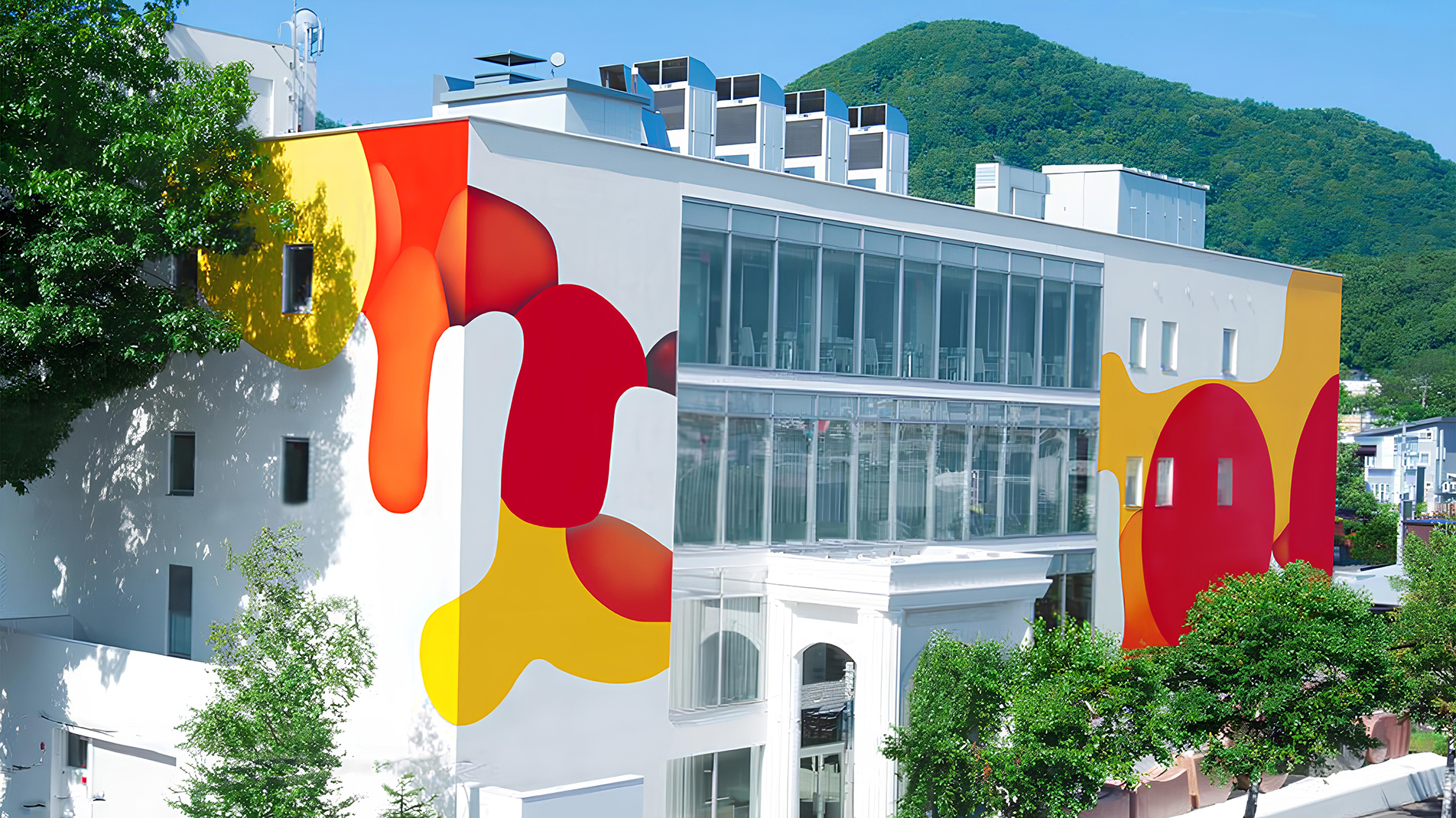 The biggest painting in Japan by Guillaume Bottazzi, ordered by Miyanomori International Museum of Art in Sapporo (MIMAS museum)