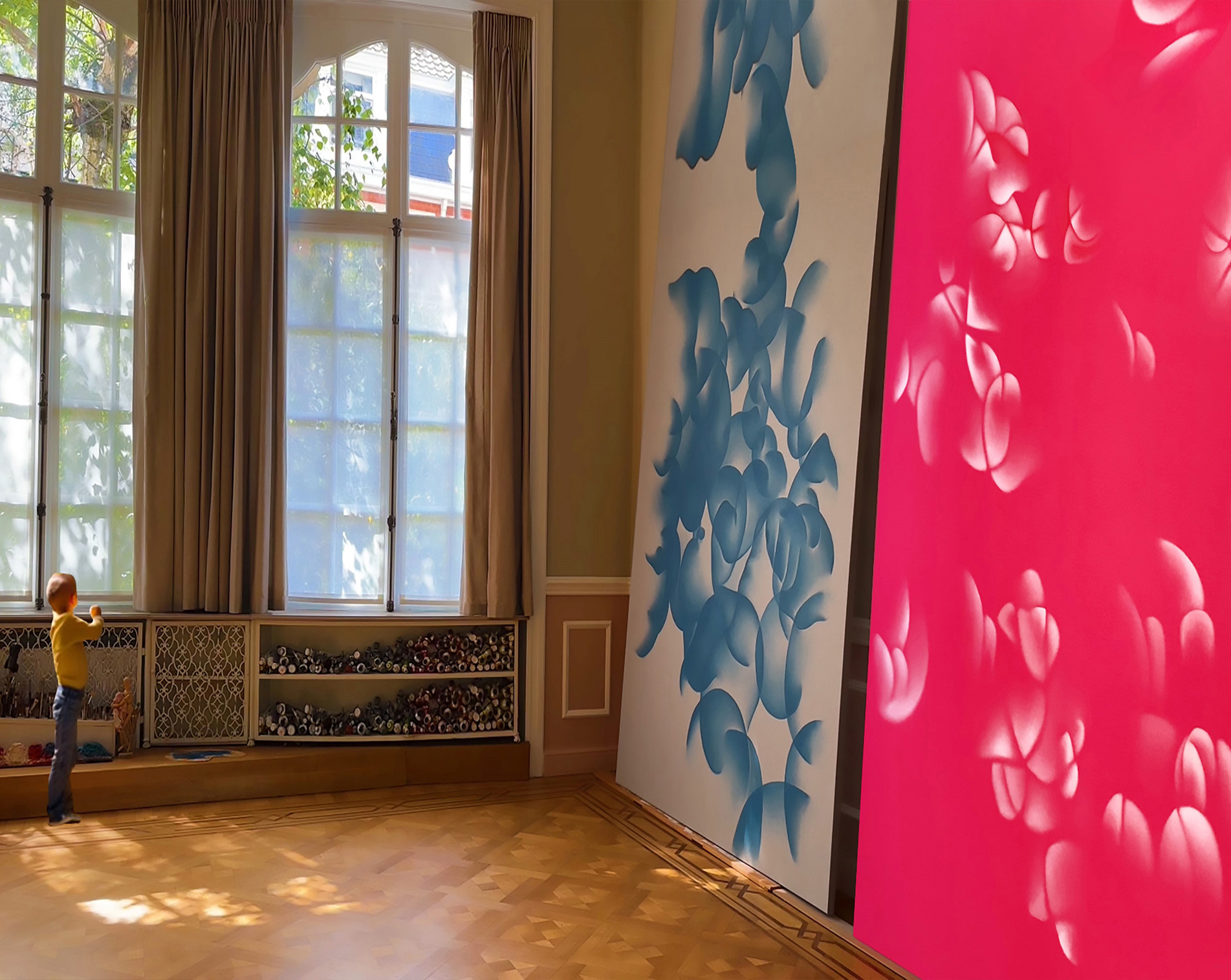 House of creation and studio of the artist Guillaume Bottazzi in Brussels
