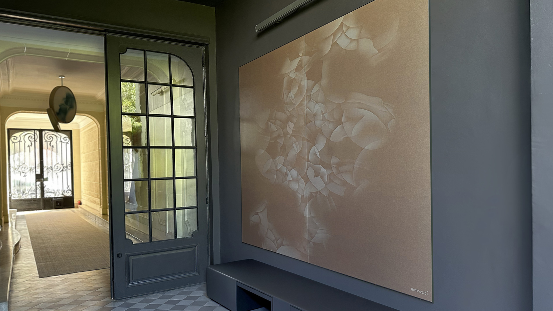 Guillaume Bottazzi's ceramic in Brussels