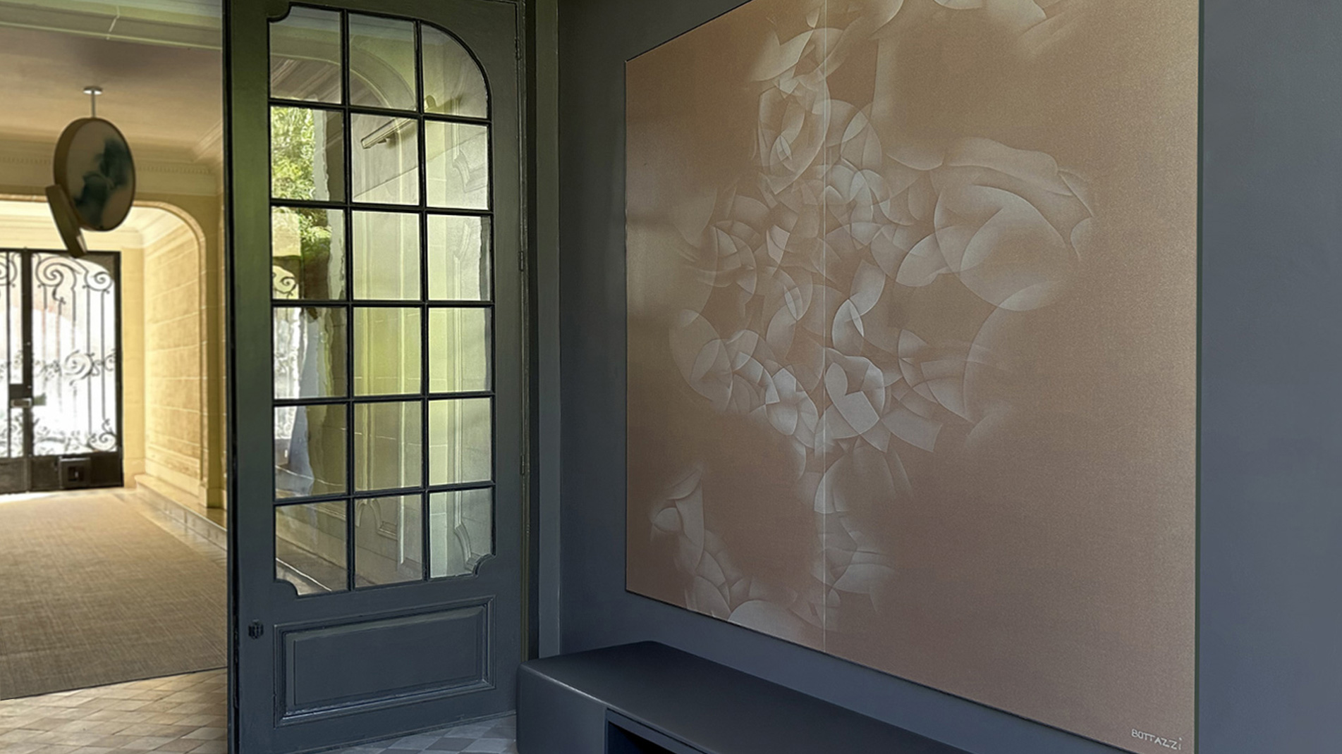 Guillaume Bottazzi's ceramic in Brussels