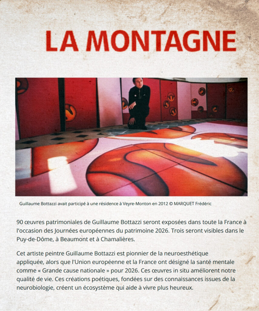Guillaume Bottazzi la montagne, clermont-ferrand
