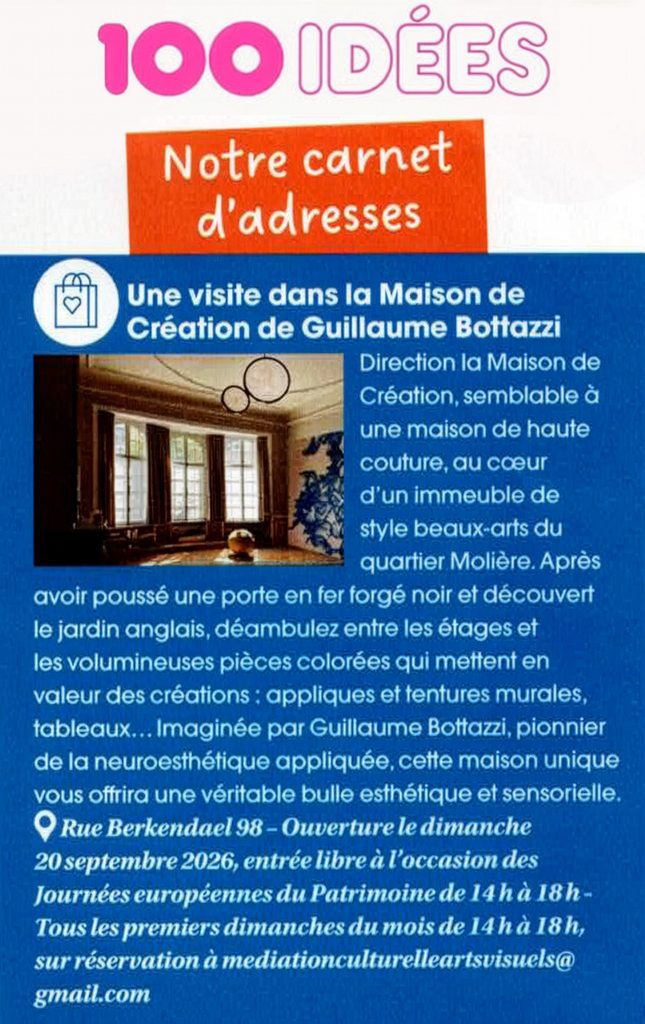 100 ideas brussels visit withe house of creation of guillaume bottazzi