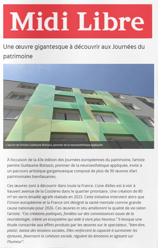 A massive artwork by Guillaume Bottazzi to discover during Heritage Days in the Camargue